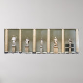 Gods standbeelden in Berlijn Poster (Voorkant)