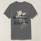 Gods sterstuk Christelijke Gift Bible Verse T-Shi T-shirt (Design voorkant)