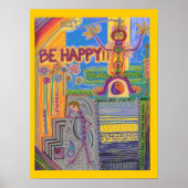 Gods String Mind Map V Poster (Voorkant)