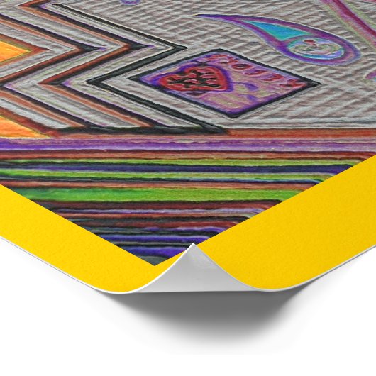 Gods String Mind Map V Poster (Hoek)