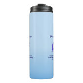 Gods telefoonnummer Jeremia 33:3 Thermosbeker (Voorkant)