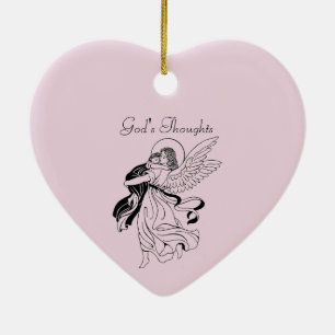 God's Thoughts Poetry Keramisch Ornament