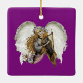 God's Thoughts Poetry Keramisch Ornament (Achterkant)