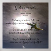 God's Thoughts Poetry Poster (Voorkant)