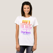 God's Timing Is Perfect Christelijk T-shirt (Voorkant volledig)