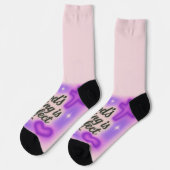 God's Timing is perfect purple y2k Sokken (Links)