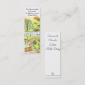 Gods tuin Bladwijzer Mini Visitekaartje (Voorkant / Achterkant)