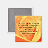 Gods Tuin Gedicht - magneet (Voorkant / Achterkant)