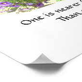 Gods tuin (gedicht) - poster / druk (Hoek)