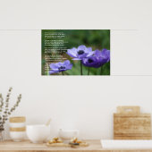 Gods tuin poster (Keuken)