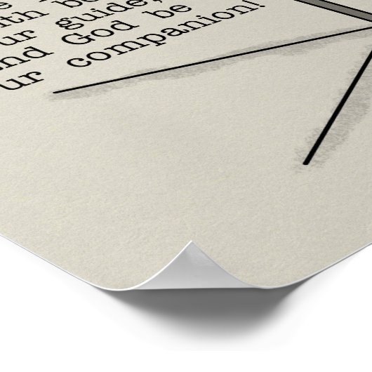 God's Uw Vennootschap Poster (Hoek)