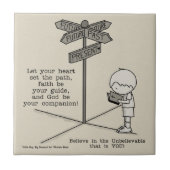 God's Uw Vennootschap Tegeltje (Voorkant)