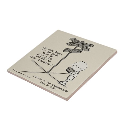 God's Uw Vennootschap Tegeltje (Zijkant)