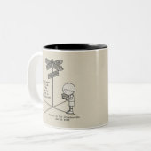 God's Uw Vennootschap Tweekleurige Koffiemok (Voorkant links)