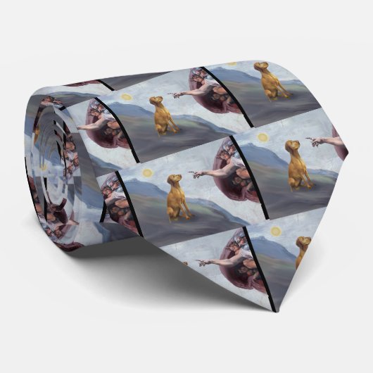 Gods Vissa Stropdas (Opgerold)