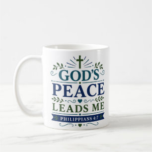 God's Vrede Leidt Me Ochtendgebed Quote Koffiemok
