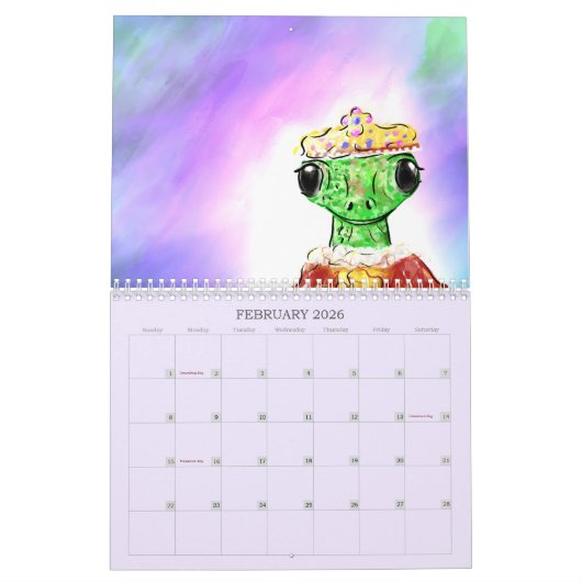 Gods Vredeskalender Kalender (Feb 2026)