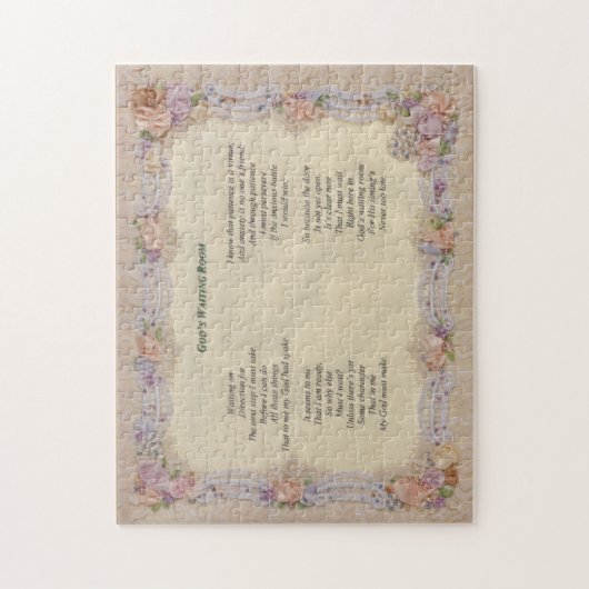 Gods wachtkamer legpuzzel (Verticaal)