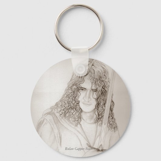 Gods Warrior Sleutelhanger (Voorkant)