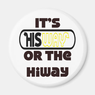 God's Way Christelijk Magneet