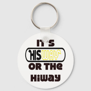 God's Way Christelijk Sleutelhanger