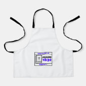 Gods weg is perfect.palms 18:30 schort (Voorkant)