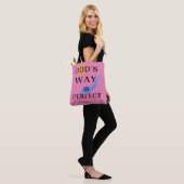 Gods weg is perfect tote bag (Op model)