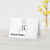 Gods Wenskaarten Kaart (Gele Bloem)