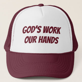 Gods Werk Onze Handen Trucker Pet
