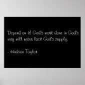 Gods werk poster (Voorkant)