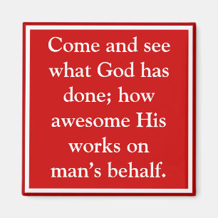 Gods zegeningen aan man zijn geweldige magneet