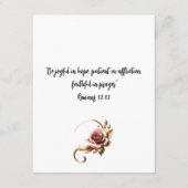 Godsattributen van A tot Z Ombre Behuizing Kaart (Achterkant)