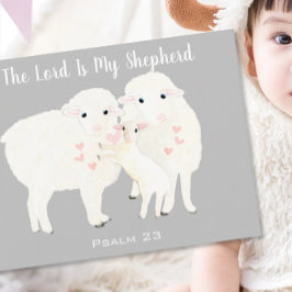 Godsdienst De Heer is mijn Shepherd Psalm 23 Briefkaart