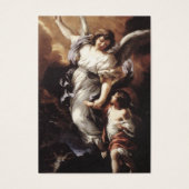 Godsdienst Guardian Angel Heilige Kaart (Voorkant)