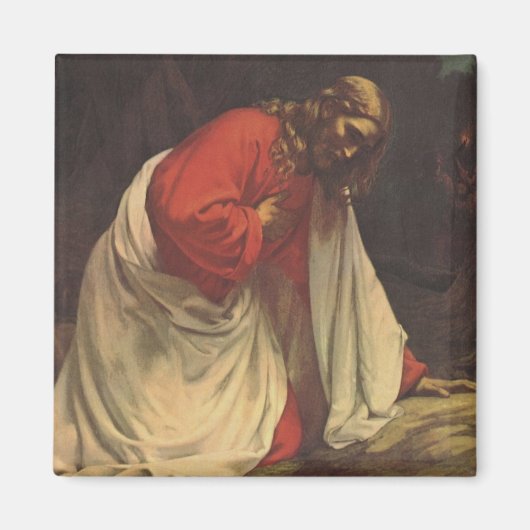 godsdienst Jezus Christus Garden van Gethsemane Magneet (Voorkant)