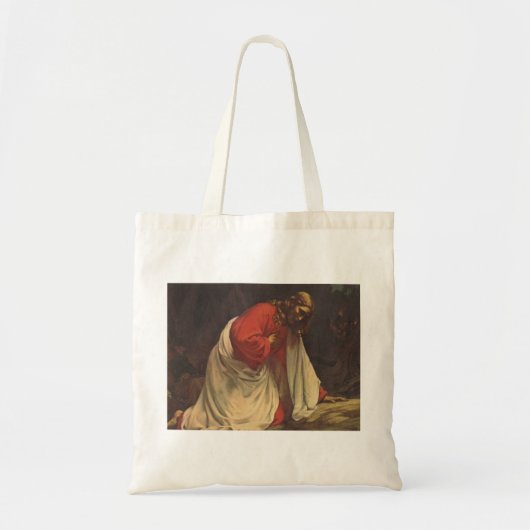 godsdienst Jezus Christus Garden van Gethsemane Tote Bag (Voorkant)