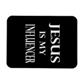Godsdienst - Jezus is mijn influencer Magneet (Horizontaal)