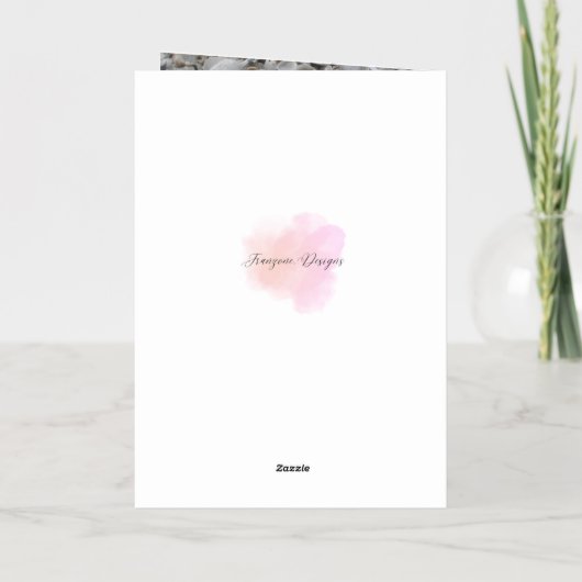 Godsdienst, zegeningen op Vaderdag, Kaart (Achterkant)