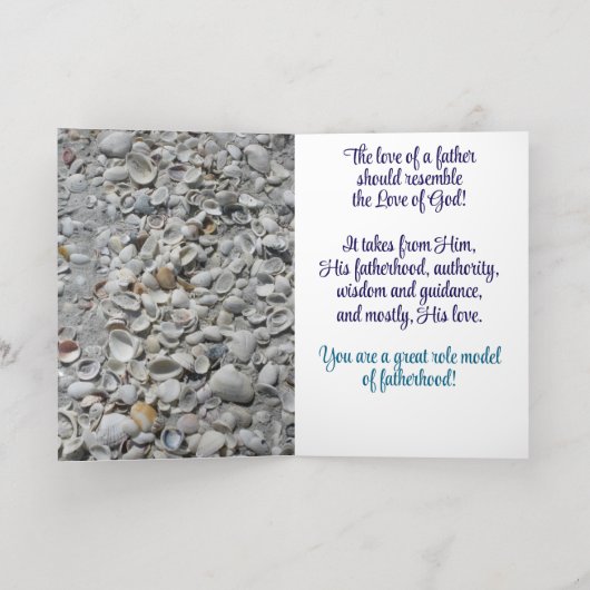 Godsdienst, zegeningen op Vaderdag, Kaart (Binnenlaag)