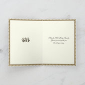 Godsdienstbare Heilige Familie Drie Hart gebed Kaart (Binnen)