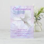 Godsdienstbevestigingsduif Kaart (Staand voorkant)