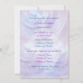 Godsdienstbevestigingsduif Kaart (Achterkant)