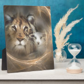 Godsdienstgeschenken Jezus, "leeuwlammeren" voor d Fotoplaat (Zijkant)