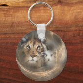 Godsdienstgeschenken Jezus, "leeuwlammeren" voor d Sleutelhanger (Voorkant)