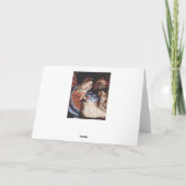 Godsdienstig Kruis op het Vers John van de Bijbel Feestdagen Kaart (Achterkant)