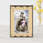 Godsdienstig sympathie of aanmoedigingswenskaart kaart (Gele Bloem)