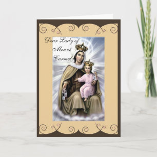 Godsdienstig sympathie of aanmoedigingswenskaart kaart