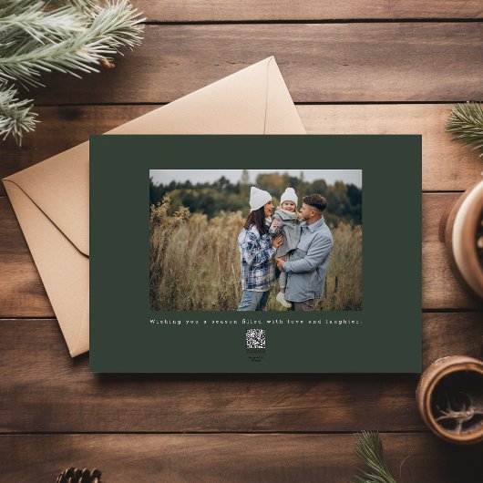 Godsdienstige Christelijke Familie Kerst Feestdagenkaart