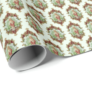 Godsdienstige Heilige Hart Jesus Elegant Cadeaupapier