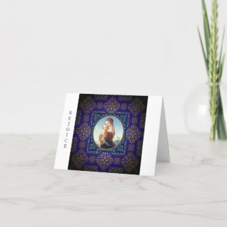 Godsdienstige het wenskaart van Kerstmis Feestdagen Kaart